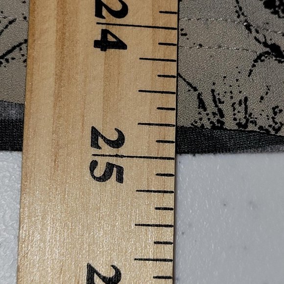 Kut from the Kloth Sage Green Gray Floral Stripe Razorback Tank Top Women Sz M - Picture 5 of 9